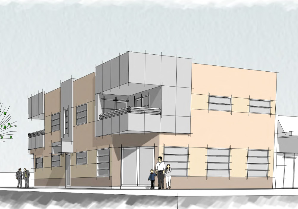 Highett medical centre render
